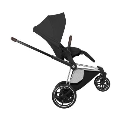 Cybex e-Priam 5 Style Kinderwagen 2-in-1 - Chrome Brown/Sepia Black