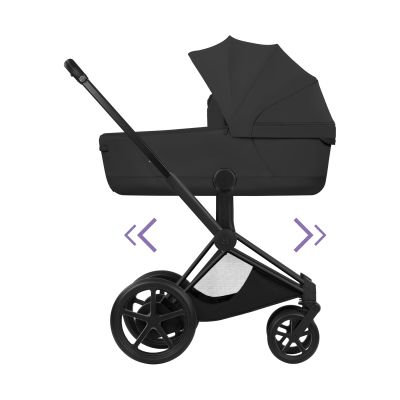 Cybex e-Priam 5 Style Kinderwagen 2-in-1 - Matt Black/Sepia Black Cybex e-Priam 5 Style Kinderwagen 2-in-1 - Matt Black/Sepia Black