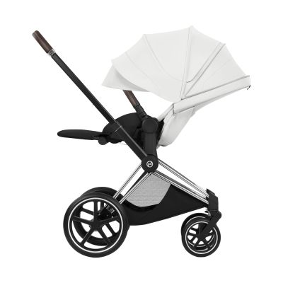 Cybex Priam 5 Style Kinderwagen 2-in-1 - Chrome Brown/Off White Cybex Priam 5 Style Kinderwagen 2-in-1 - Chrome Brown/Off White