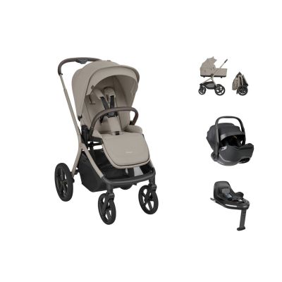 Kikkaboo Goya Kinderwagen 3-in-1 - Autostoel Noir