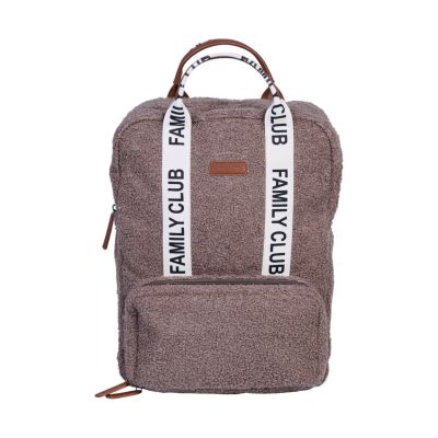 Childhome Family Club Verzorgingsrugzak - Signature - Teddy - Zacht Bruin Childhome Family Club Verzorgingsrugzak - Signature - Teddy - Zacht Bruin