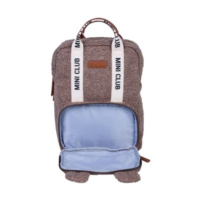 Childhome Mini Club Kinderrugzak - Signature - Teddy - Zacht Bruin Childhome Mini Club Kinderrugzak - Signature - Teddy - Zacht Bruin