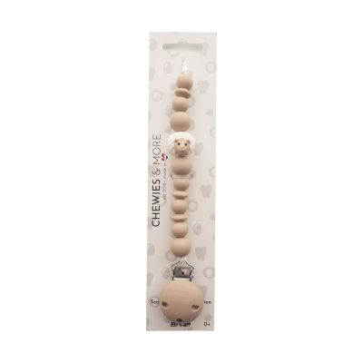 Chewies & More Animal Speenkoord Schaap - Greige