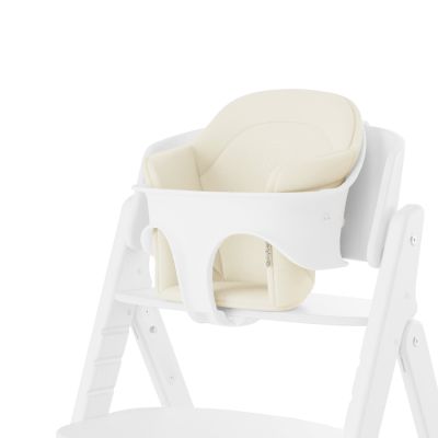 Cybex Inlay Comfort Click & Fold Canvas White  - Light Beige