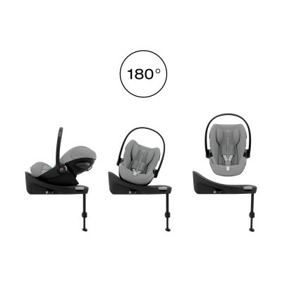 Cybex Cloud G3 Plus Autostoel - Stone Grey / Mid Grey