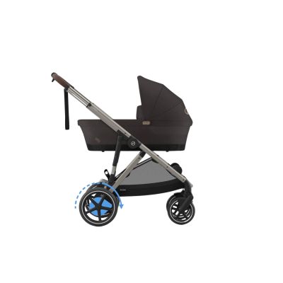 Cybex E-Gazelle S DUO kinderwagen 3-in-1 Chocolate Brown