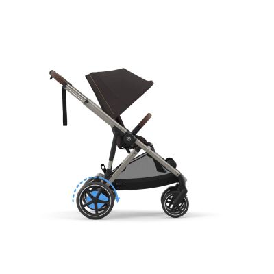 Cybex E-Gazelle S DUO kinderwagen 3-in-1 Chocolate Brown