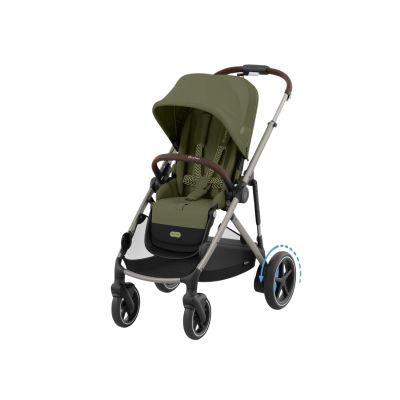 Cybex E-Gazelle S DUO kinderwagen 3-in-1 Moss Green Cybex E-Gazelle S DUO kinderwagen 3-in-1 Moss Green