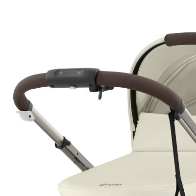 Cybex E-Gazelle S DUO kinderwagen 3-in-1 Stone Grey/Mid Grey Cybex E-Gazelle S DUO kinderwagen 3-in-1 Stone Grey/Mid Grey