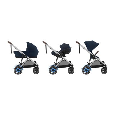 Cybex E-Gazelle S Kinderwagen 2-in-1 - Ocean Blue/Navy blue