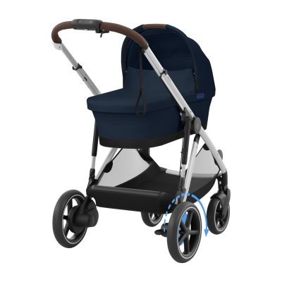 Cybex E-Gazelle S Kinderwagen 2-in-1 - Ocean Blue/Navy blue
