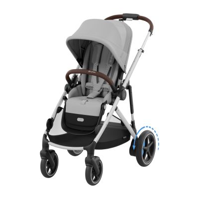Cybex E-Gazelle S Kinderwagen 2-in-1 Stone Grey/Mid Grey Cybex E-Gazelle S Kinderwagen 2-in-1 Stone Grey/Mid Grey