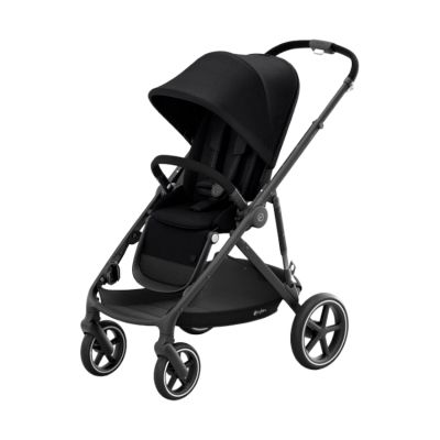 Cybex Gazelle S 3-in-1 Kinderwagen Set XL Incl. Amya - Black/Moon Black Cybex Gazelle S 3-in-1 Kinderwagen Set XL Incl. Amya - Black/Moon Black