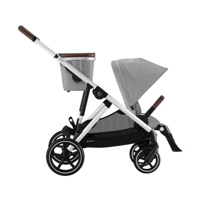 Cybex Gazelle S Kinderwagen - Silver - Stone Grey / Mid Grey Cybex Gazelle S Kinderwagen - Silver - Stone Grey / Mid Grey