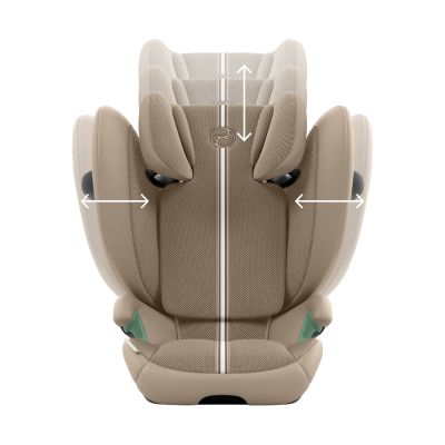 Cybex Autostoel Solution G2 I-FIX Plus Almond Beige - Beige 