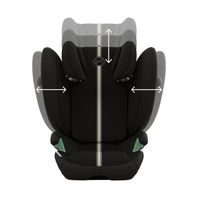 Cybex Solution G2 I-Fix Plus Autostoeltje - Moon Black / Black 