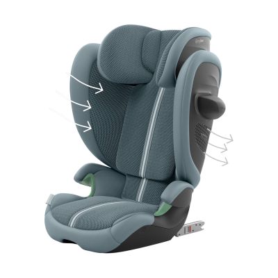 Cybex Solution G2 I-Fix Plus Autostoeltje - Stormy Blue / Light Blue Cybex Solution G2 I-Fix Plus Autostoeltje - Stormy Blue / Light Blue