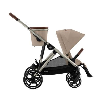 Cybex Tweelingwagen Gazelle S Almond Beige - Beige Cybex Tweelingwagen Gazelle S Almond Beige - Beige