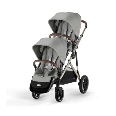 Cybex Tweelingwagen Gazelle S Stone Grey - Mid Grey Cybex Tweelingwagen Gazelle S Stone Grey - Mid Grey