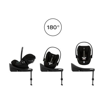 Cybex e-Gazelle S 3-in-1 Kinderwagen Set S Incl. Amya - Black/Moon Black Cybex e-Gazelle S 3-in-1 Kinderwagen Set S Incl. Amya - Black/Moon Black