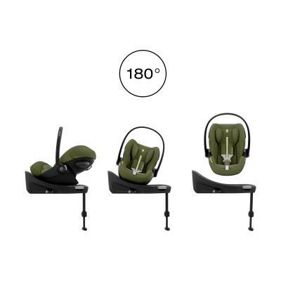 Cybex e-Gazelle S 3-in-1 Kinderwagen Set S Incl. Amya - Taupe/Moss Green Cybex e-Gazelle S 3-in-1 Kinderwagen Set S Incl. Amya - Taupe/Moss Green