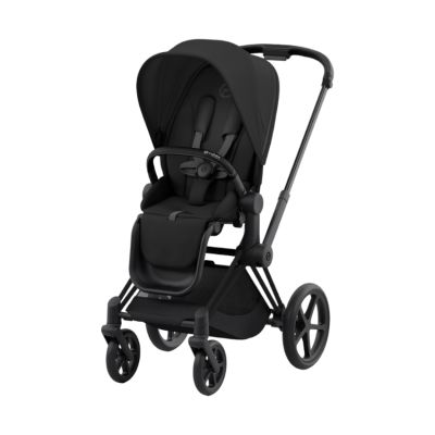 Cybex Kinderwagen 2-in-1 e-Priam 4 Matt Black - Sepia Black