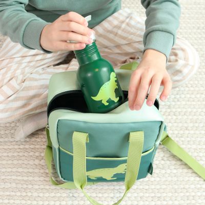 A Little Lovely Company Kleine RVS Drinkfles - Dinosaur A Little Lovely Company Kleine RVS Drinkfles - Dinosaur