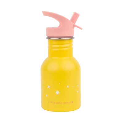 A Little Lovely Company Kleine RVS Drinkfles - Shooting Star A Little Lovely Company Kleine RVS Drinkfles - Shooting Star