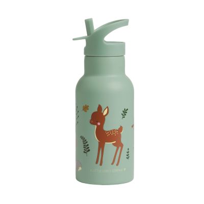 A Little Lovely Company RVS Drinkfles - Forest Friends