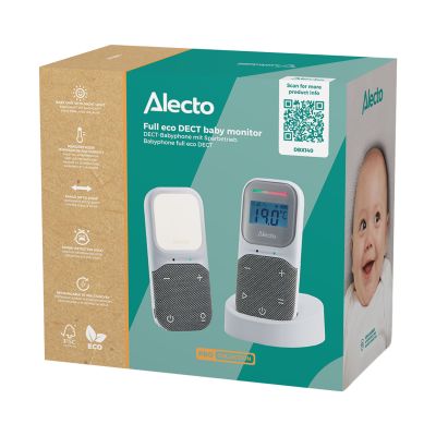 Alecto Babyfoon Full Eco Dect - DBX140 - Wit