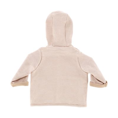 DAY Jasje Met Capuchon - Gestreept - Mocha - Mt. 50/56