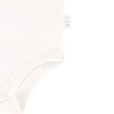 DAY Romper Korte Mouw - Off White - Mt. 50/56