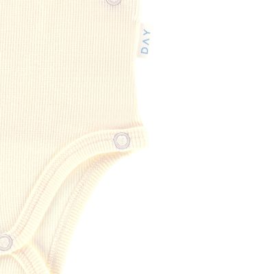 DAY Overslagromper Lange Mouw Rib - Mt. 50/56 - Cream