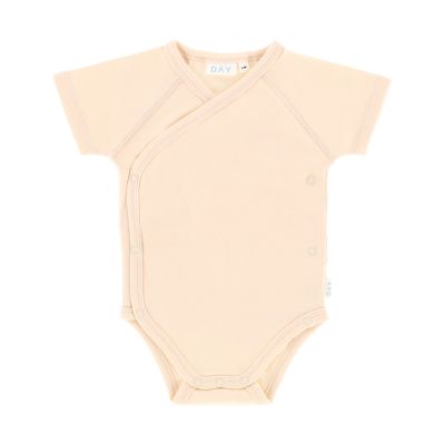 DAY Overslagromper Korte Mouw - Apricot
