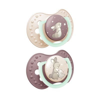 Difrax Fopspeen Dynamic Night &amp; Day Girl 3-6mnd