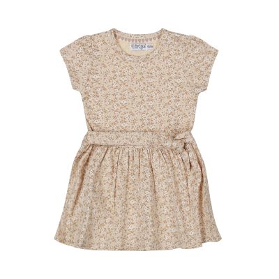 Dirkje Flowers Jurk - Beige