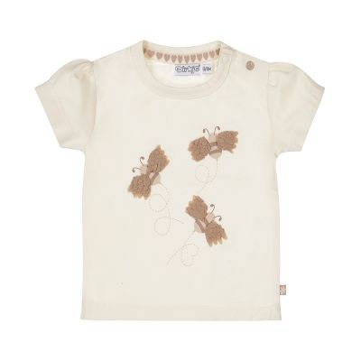 Dirkje Bees T-Shirt - Off White