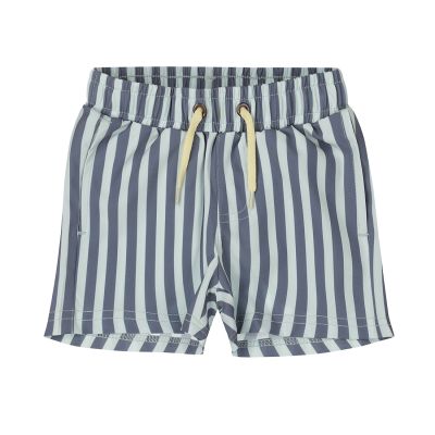 Dirkje Stripes Zwemshorts - Bright Blue
