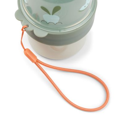 Done By Deer Snack Container S To go 2-Way Birdee Green