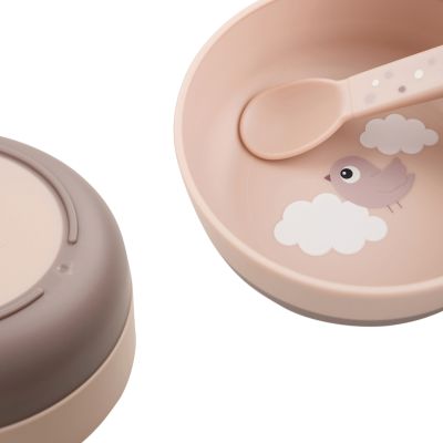 Done By Deer Foodie Bowl Happy Clouds Powder