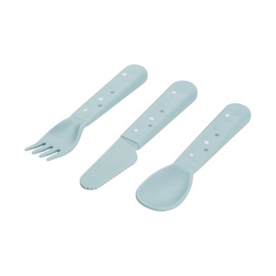 Done By Deer Foodie Cutlery Set Happy Dots Blue