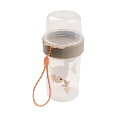 Done By Deer 2-Way Snack Container Lalee Sand Done By Deer 2-Way Snack Container Lalee Sand