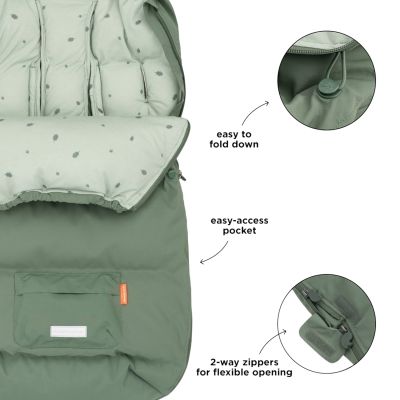 Done By Deer Voetenzak Winter - Green