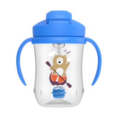 Dr. Brown's Beker Rietje Baby's Eerste Blauw 270ml