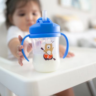 Dr. Brown's Beker Rietje Baby's Eerste Blauw 270ml