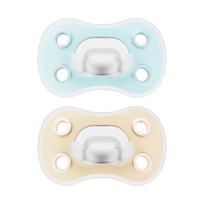 Dr. Brown's Fopspeen - Symmetrisch - 0-6 Mnd - 2 Stuks - Blue/Cream 