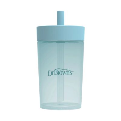 Dr. Brown’s Rietje naar 360° Beker Set - Ocean Blue 
