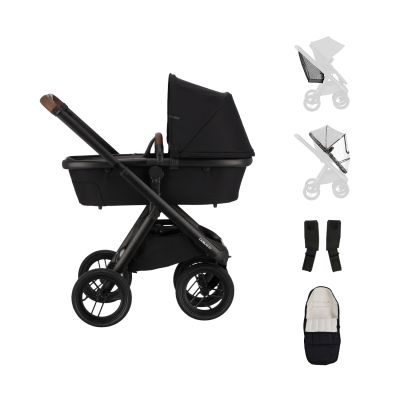 Dubatti One E6 Kinderwagen 2-in-1 - Dark Brown