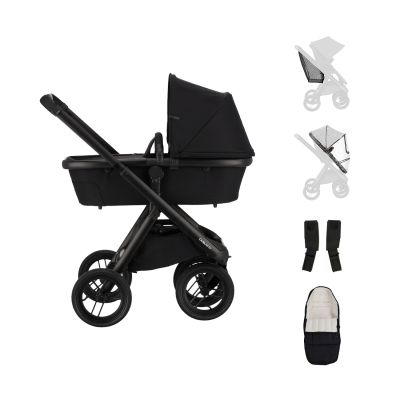 Dubatti One E6 Kinderwagen 2-in-1 - Black 