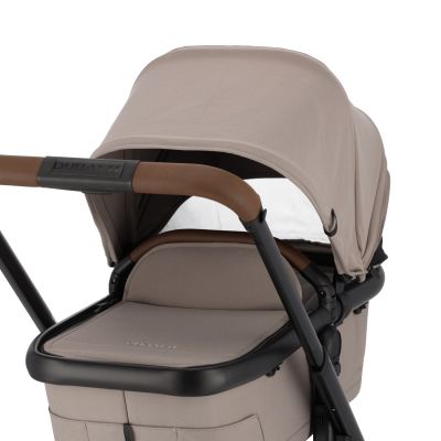 Dubatti One E6 Kinderwagen 2-in-1 - Dark Brown / Soft Taupe